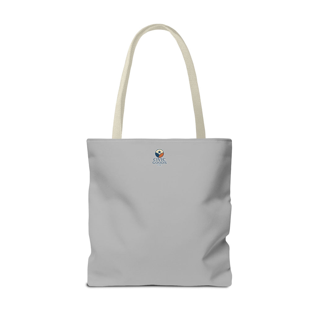Earth Is For Everyone - Activist Tote Bag (Grey) | Civic Goods