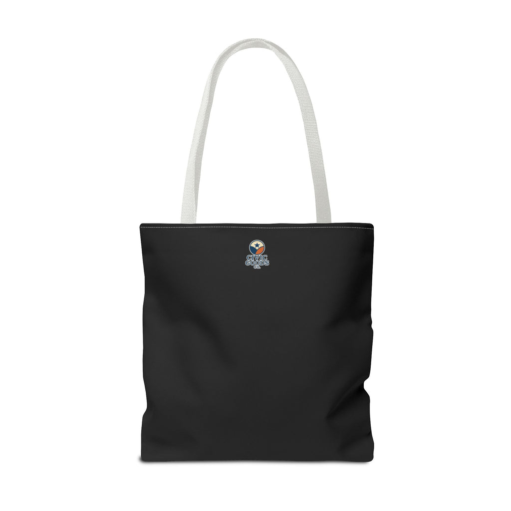 Unprecedented Again - Activist Tote Bag (Black) | Civic Goods