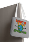 Earth Is For Everyone - Activist Tote Bag (Grey) | Civic Goods