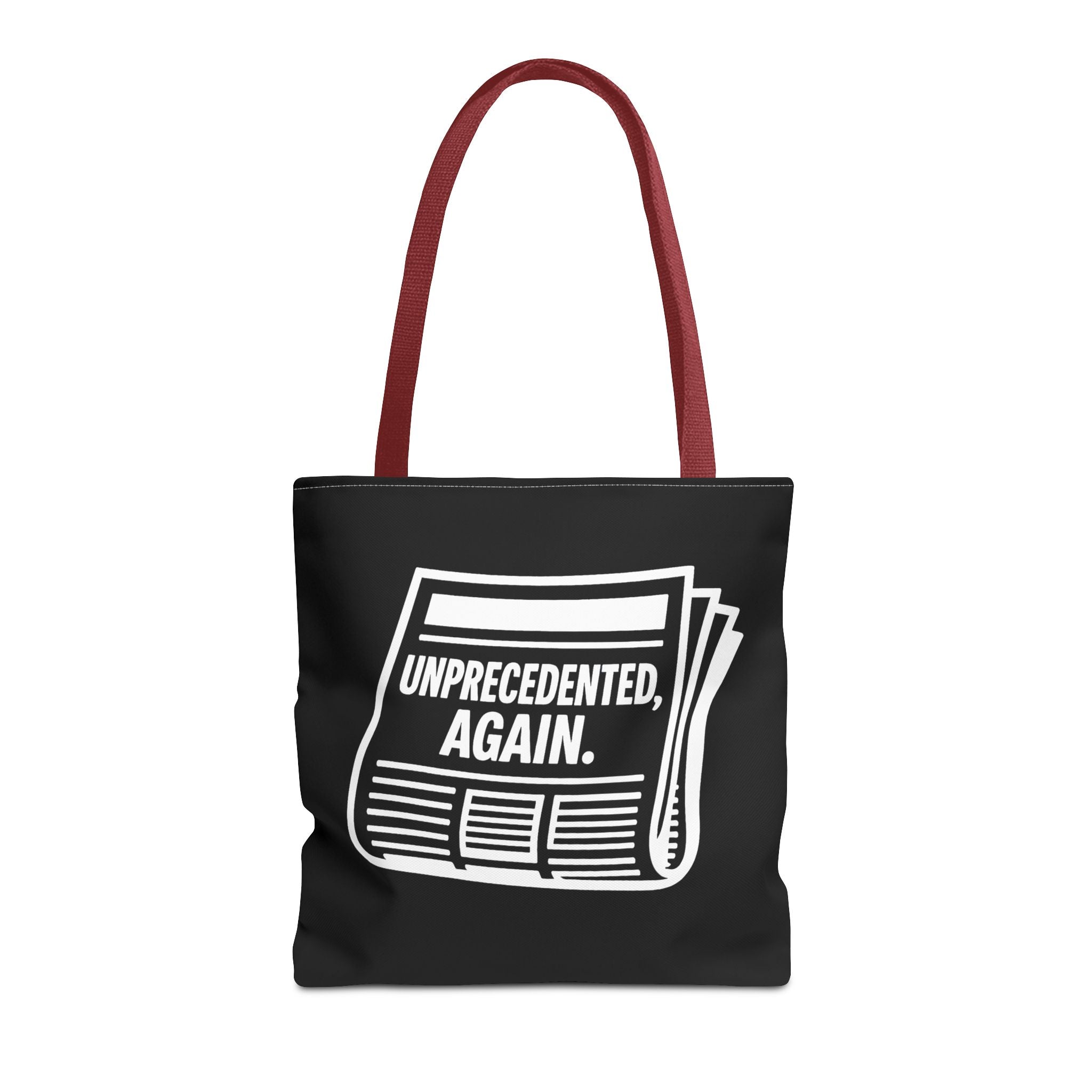 Unprecedented Again - Activist Tote Bag (Black) | Civic Goods