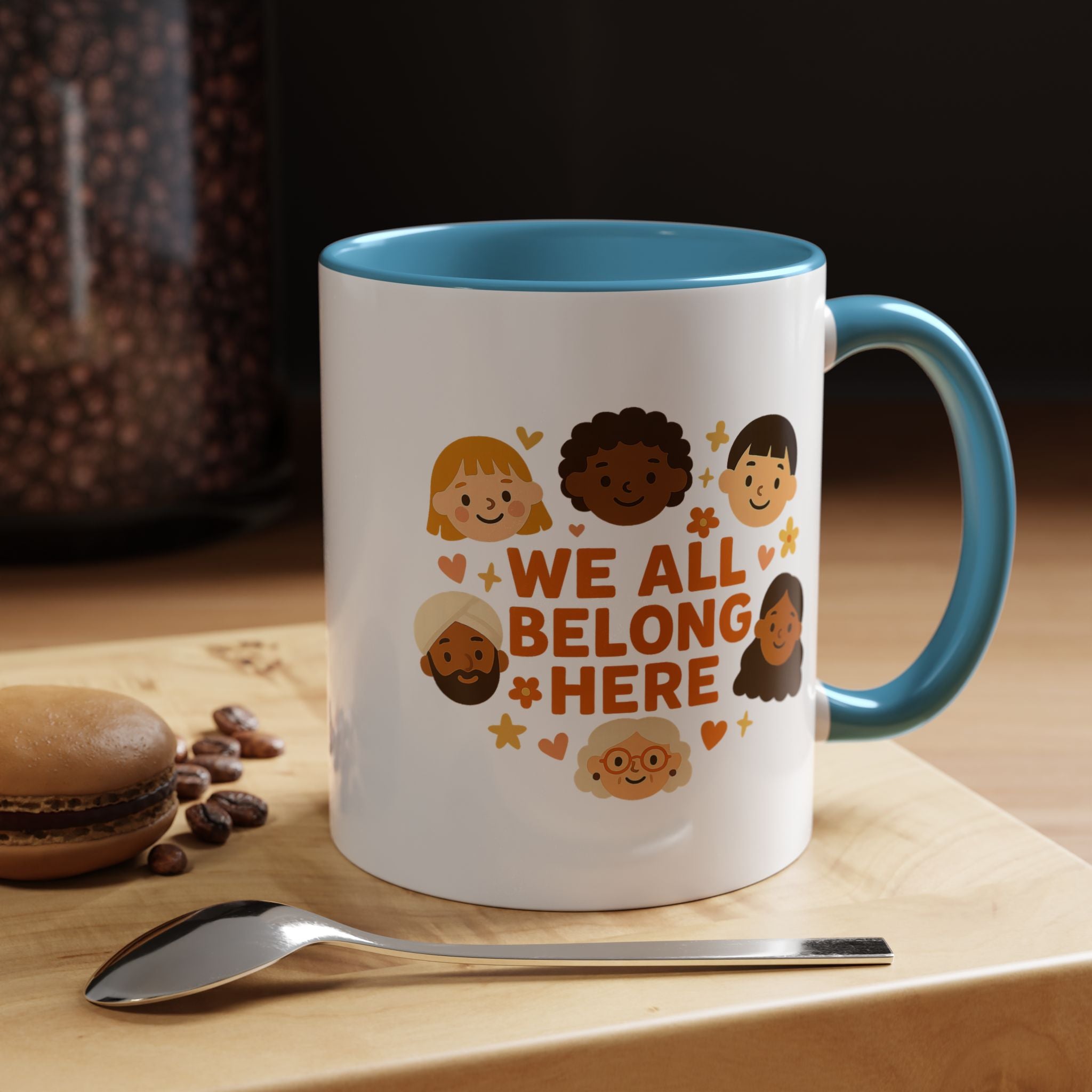 We All Belong Here - Activist Coffee Mug (11oz/15oz) | Civic Goods