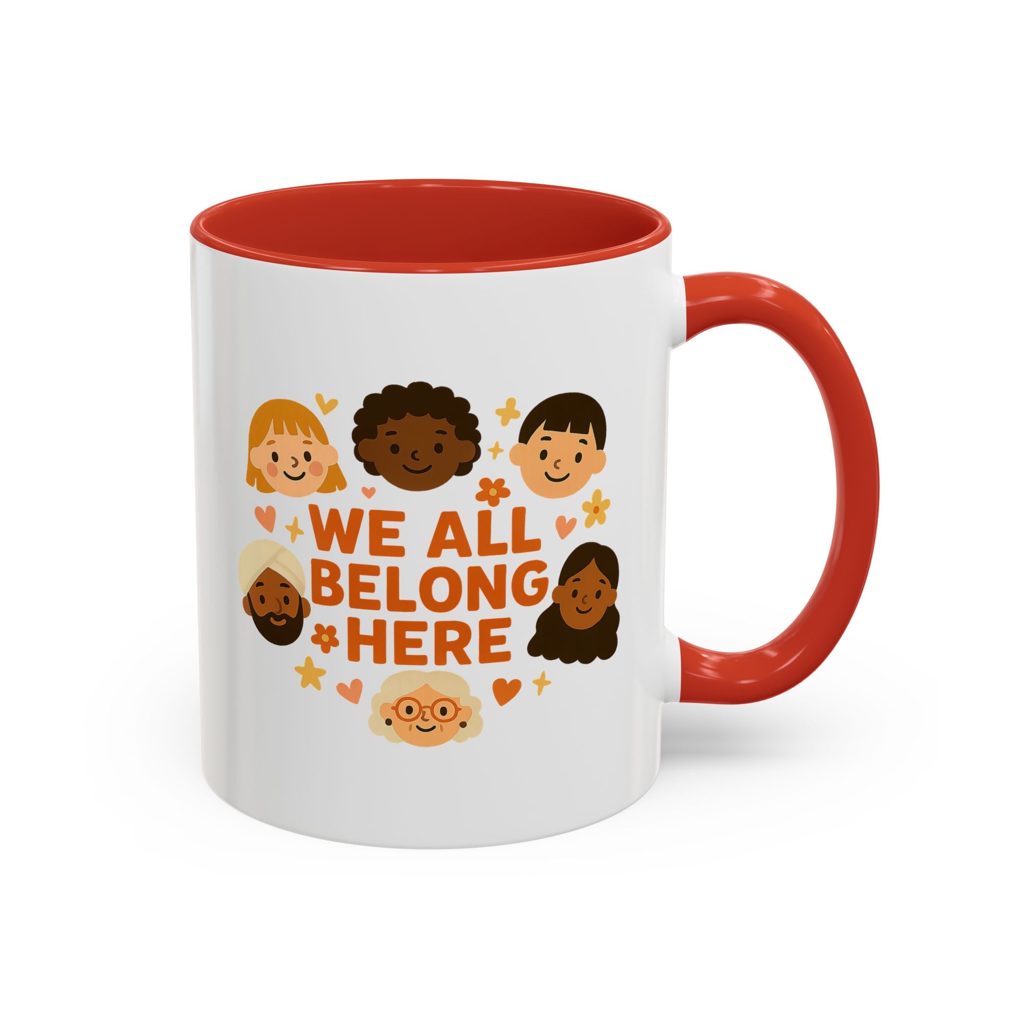 We All Belong Here - Activist Coffee Mug (11oz/15oz) | Civic Goods
