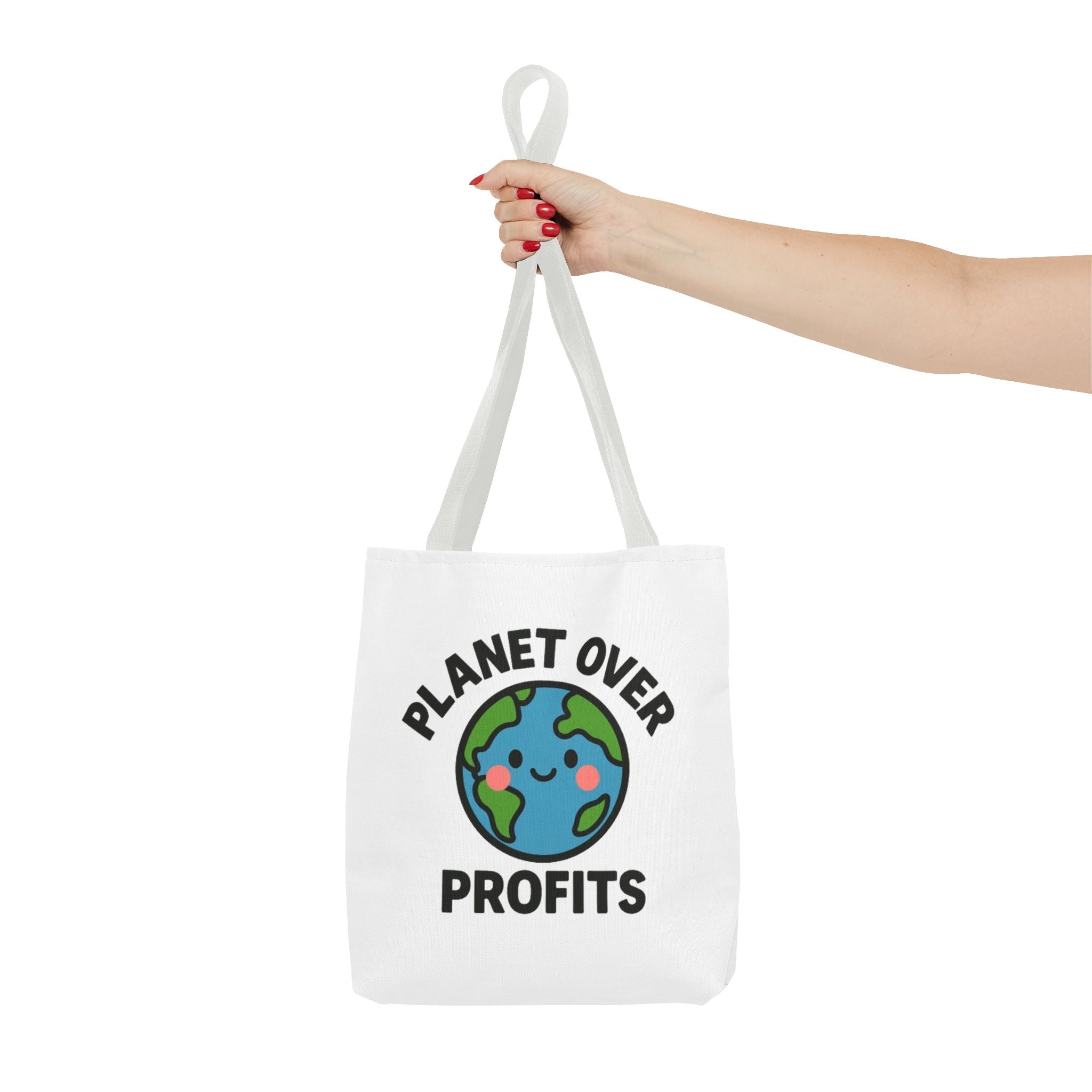 Planet Over Profits Design - Activist Tote Bag (Unisex) | Civic Goods