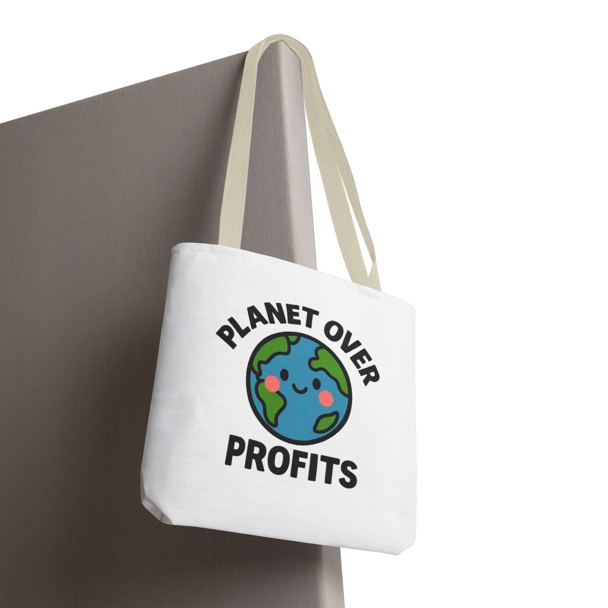 Planet Over Profits Design - Activist Tote Bag (Unisex) | Civic Goods