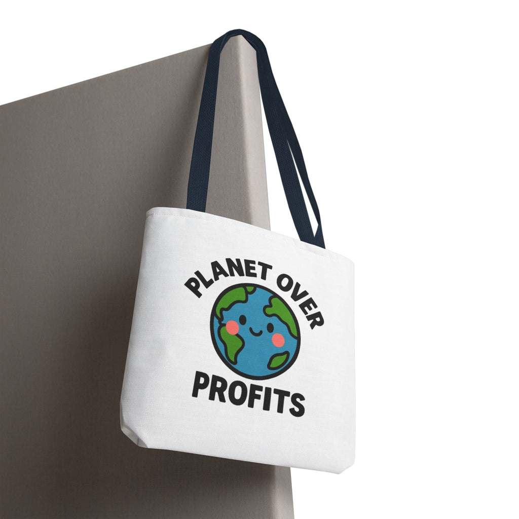 Planet Over Profits Design - Activist Tote Bag (Unisex) | Civic Goods