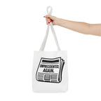 Unprecedented Again - Activist Tote Bag (White) | Civic Goods