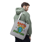 Earth Is For Everyone - Activist Tote Bag (Grey) | Civic Goods