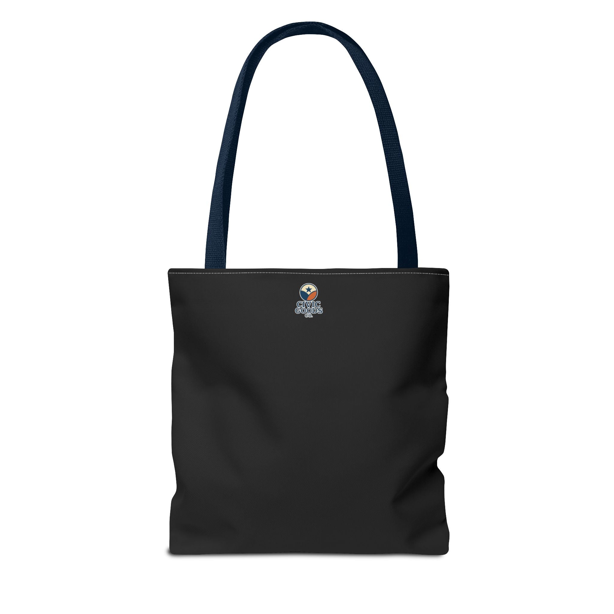 Planet Over Profits Design - Activist Tote Bag (Black) | Civic Goods