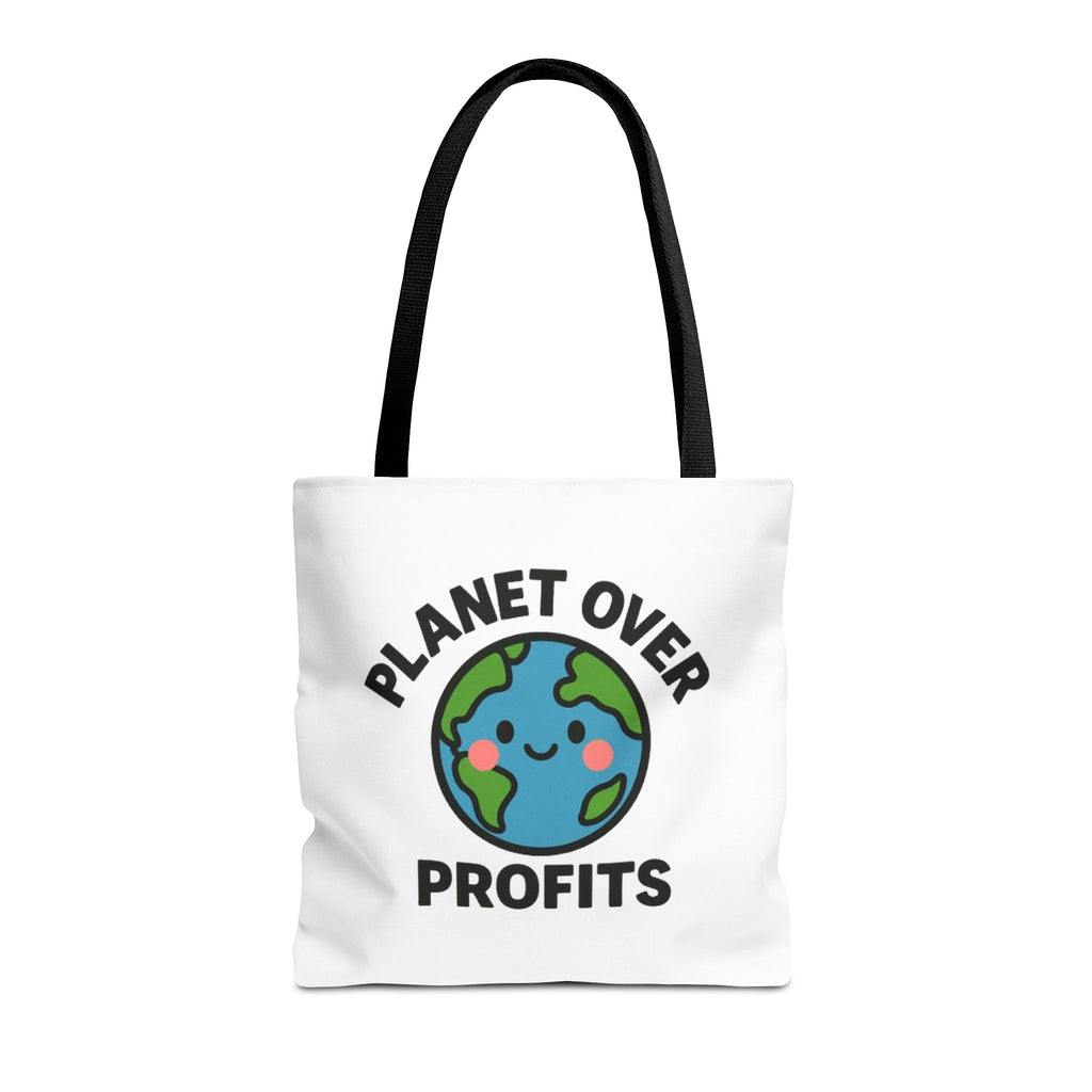 Planet Over Profits Design - Activist Tote Bag (Unisex) | Civic Goods
