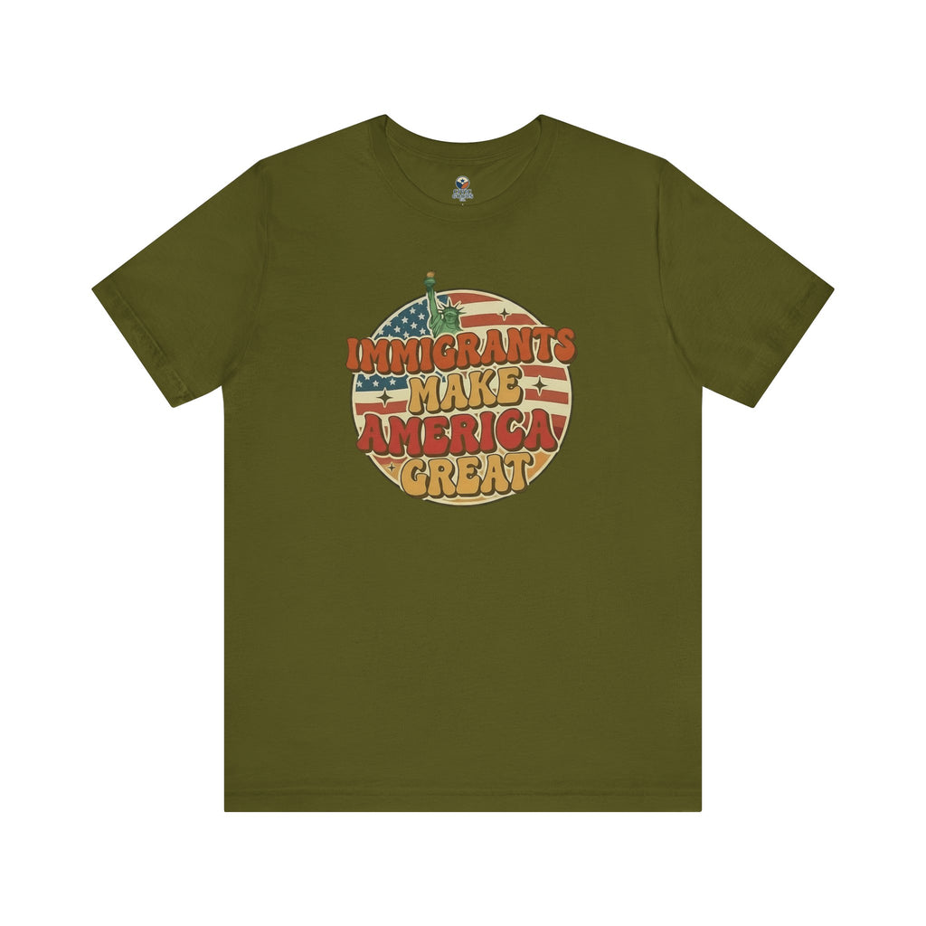 Immigrants Make America Great -  Activism Tee (Unisex) | Civic Goods