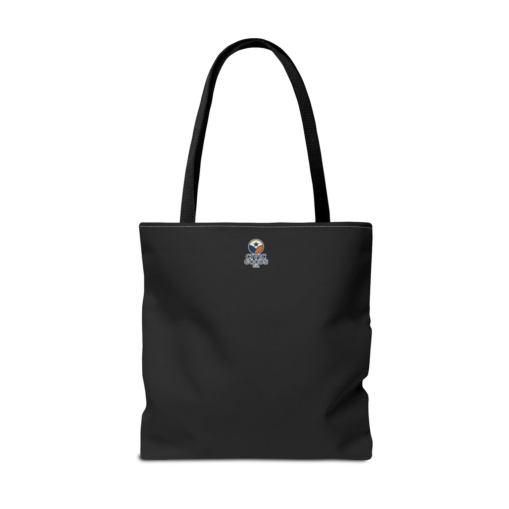 Unprecedented Again - Activist Tote Bag (Black) | Civic Goods