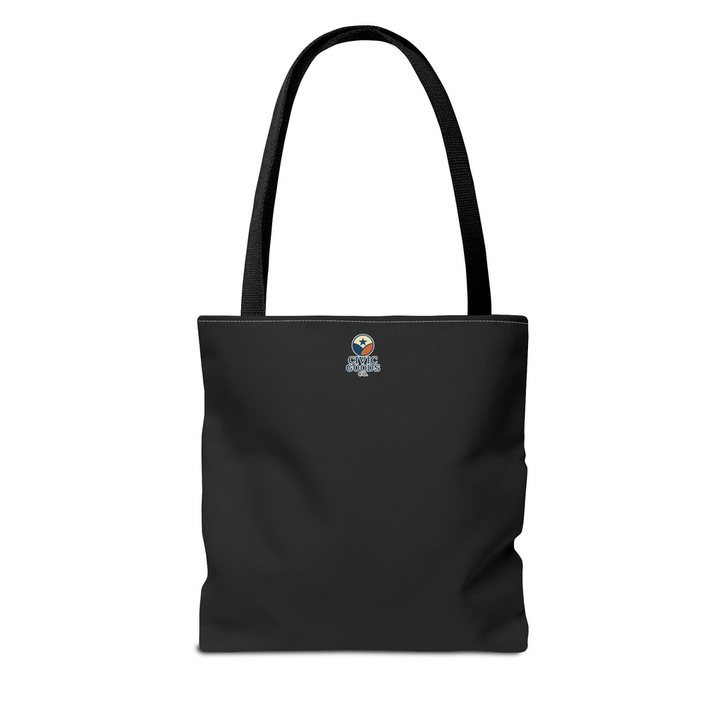 No Bans, Just Books - Activist Tote Bag (Black) | Civic Goods