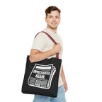 Unprecedented Again - Activist Tote Bag (Black) | Civic Goods