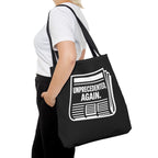 Unprecedented Again - Activist Tote Bag (Black) | Civic Goods