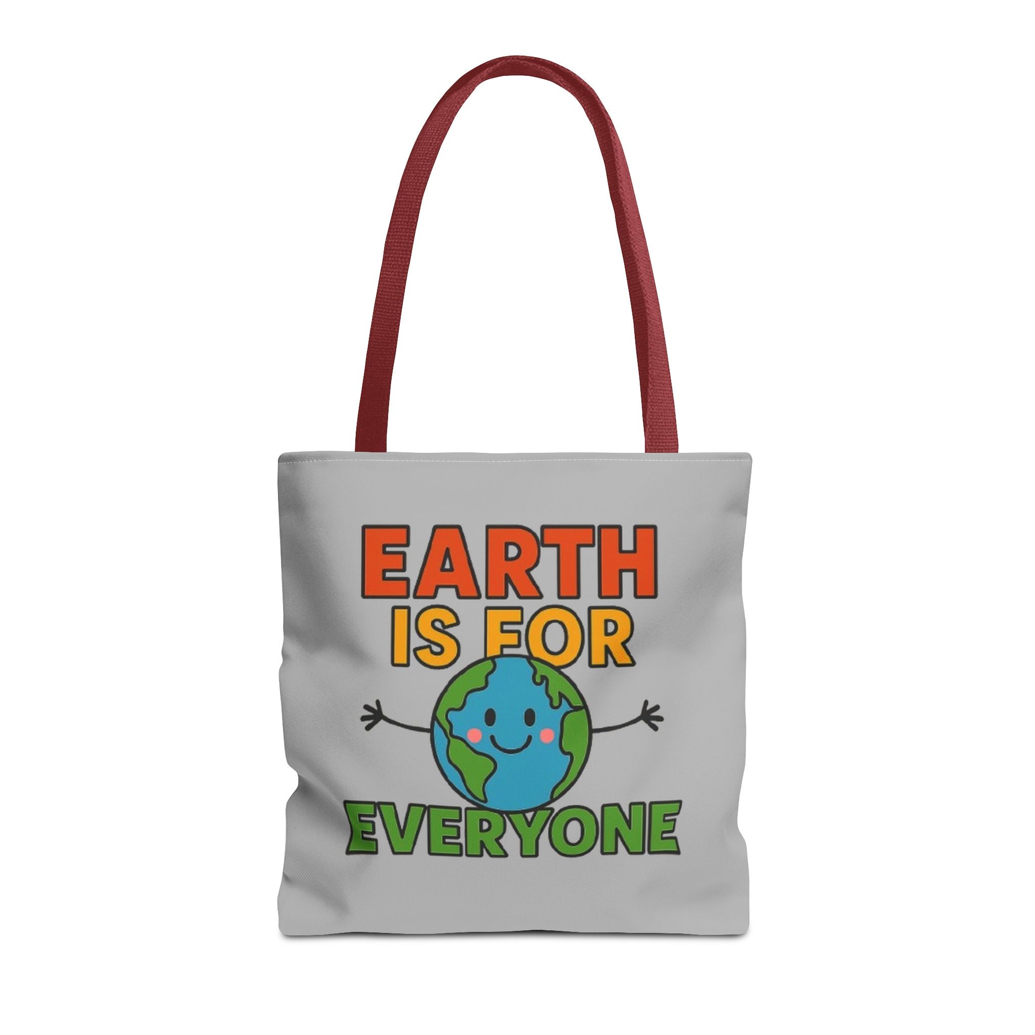 Earth Is For Everyone - Activist Tote Bag (Grey) | Civic Goods