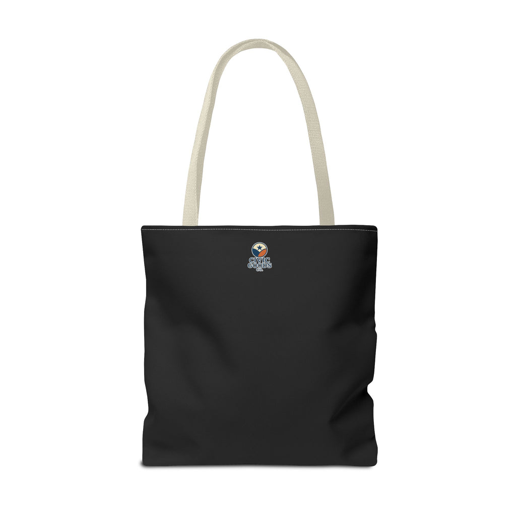 Unprecedented Again - Activist Tote Bag (Black) | Civic Goods