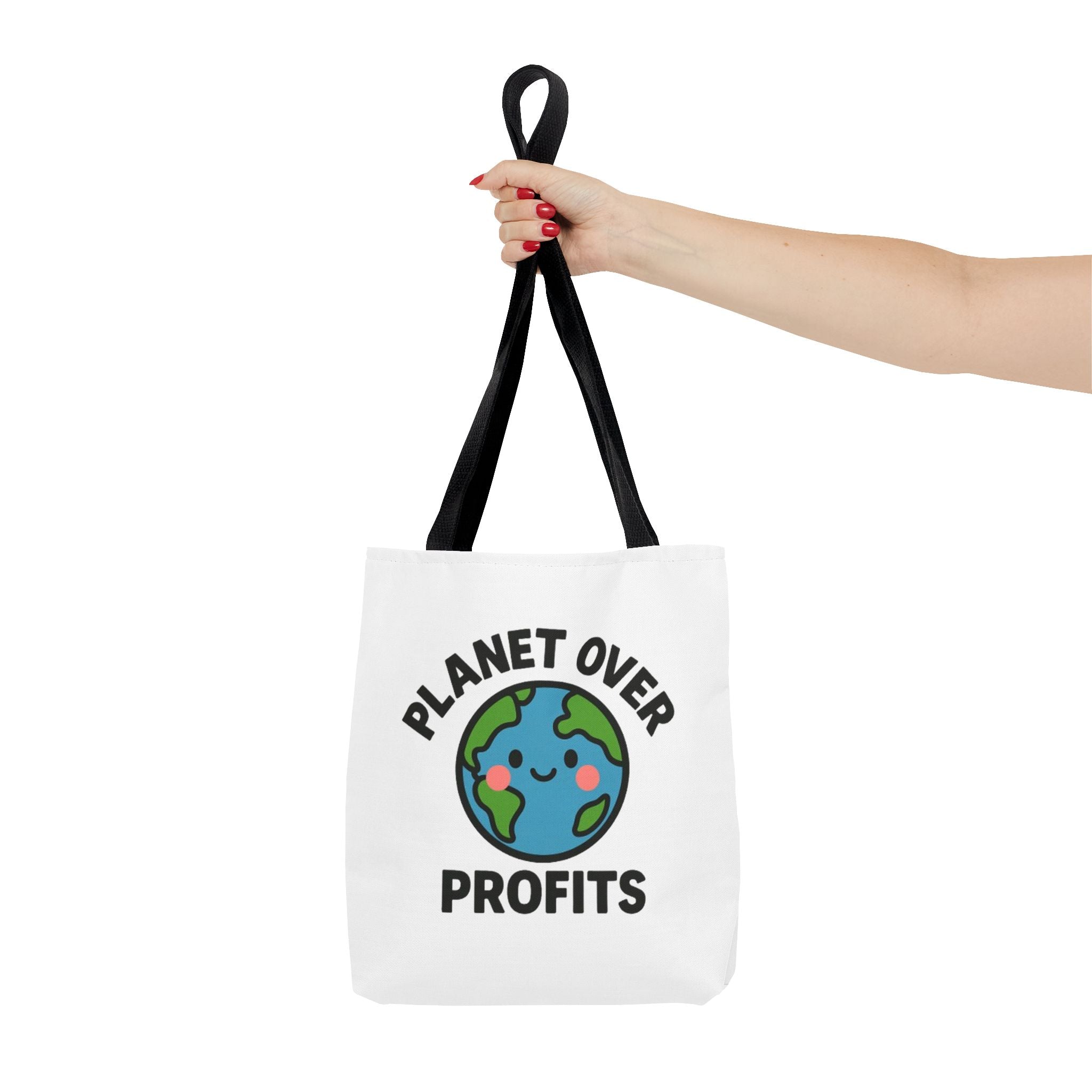 Planet Over Profits Design - Activist Tote Bag (Unisex) | Civic Goods