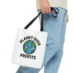 Planet Over Profits Design - Activist Tote Bag (Unisex) | Civic Goods
