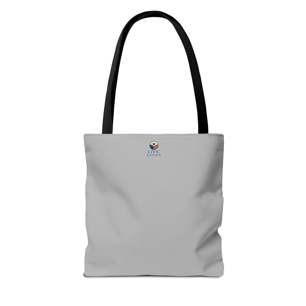 Earth Is For Everyone - Activist Tote Bag (Grey) | Civic Goods