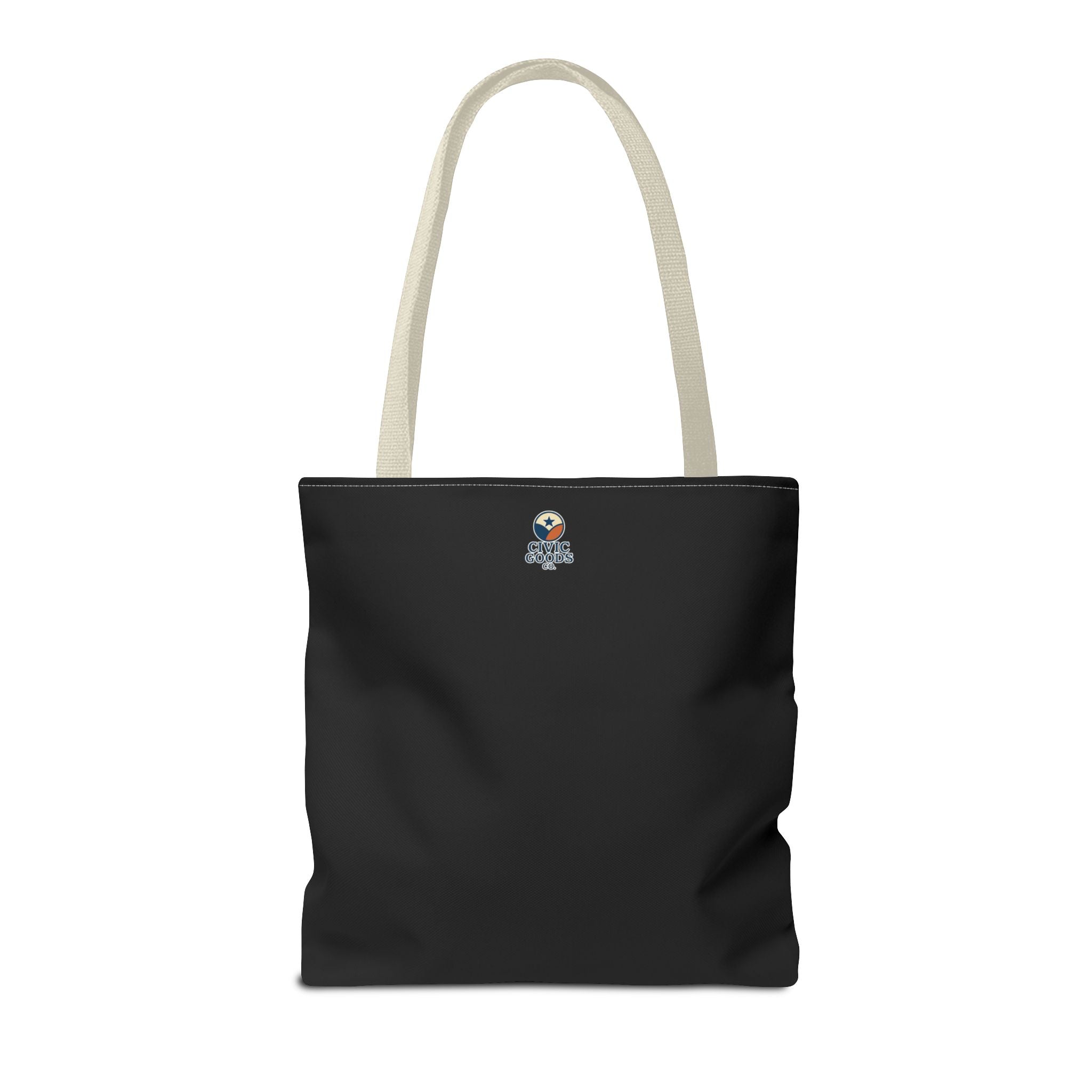 Planet Over Profits Design - Activist Tote Bag (Black) | Civic Goods