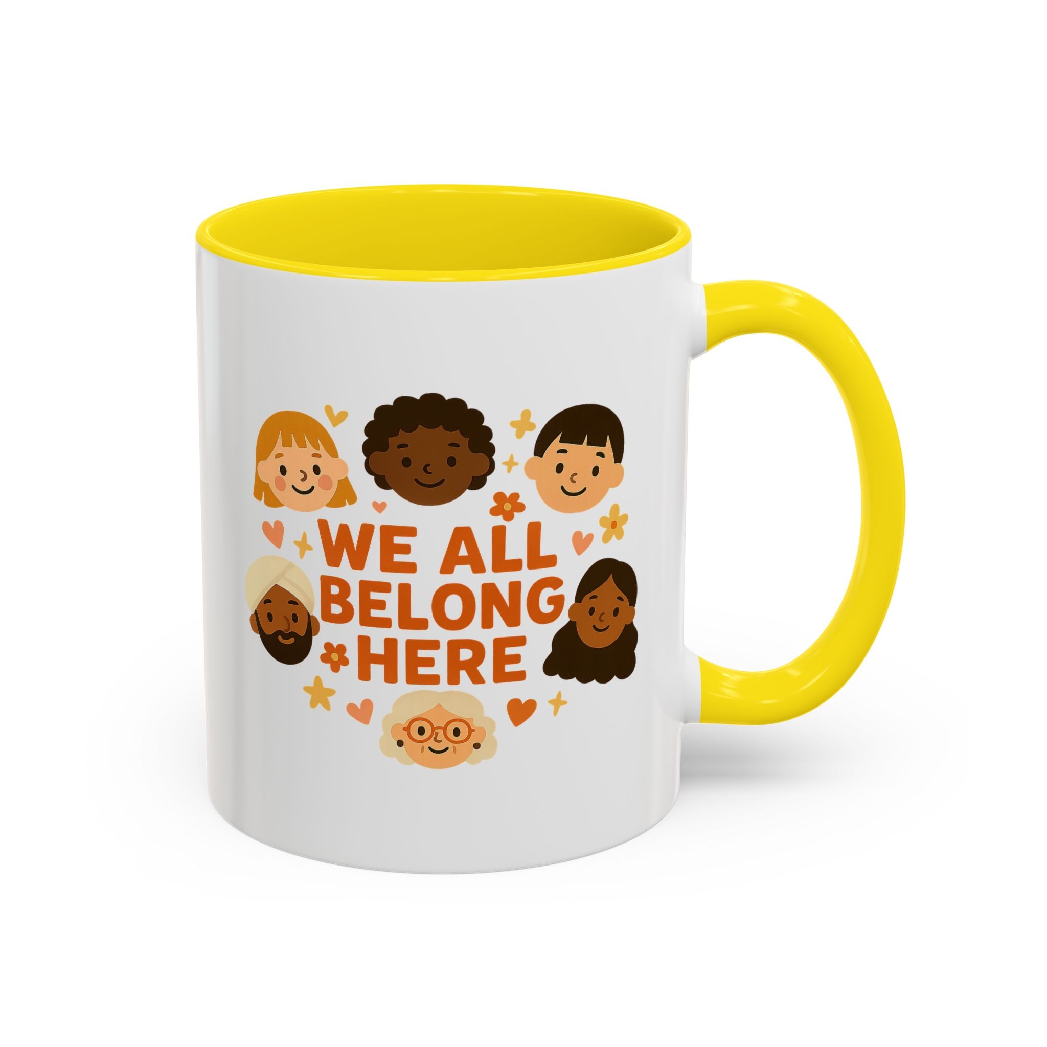 We All Belong Here - Activist Coffee Mug (11oz/15oz) | Civic Goods