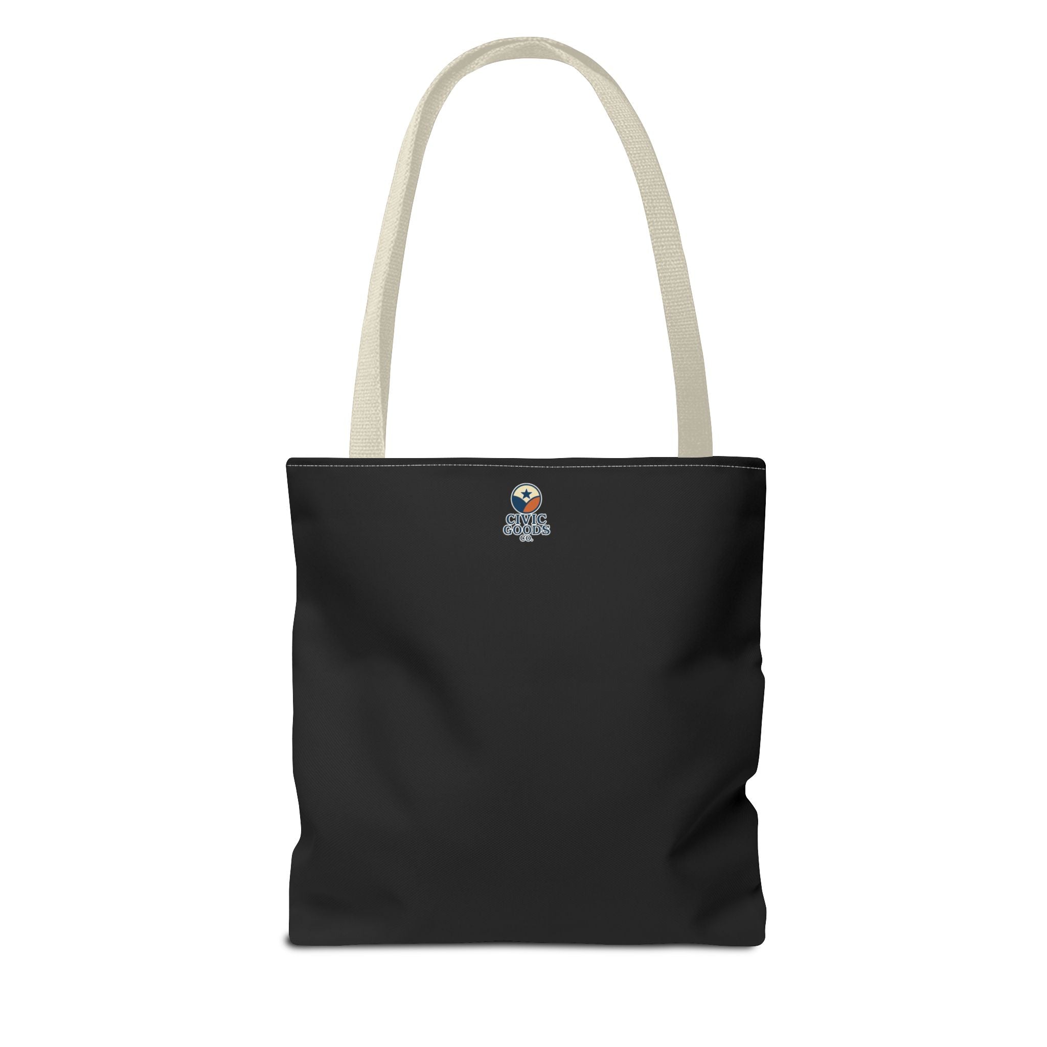 Planet Over Profits Design - Activist Tote Bag (Black) | Civic Goods